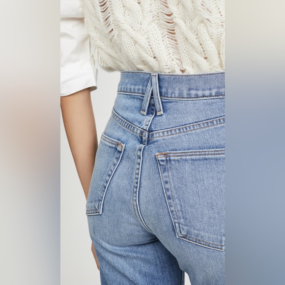 SLVRLAKE London High Rise Straight Ankle Jeans - Picture 6 of 6